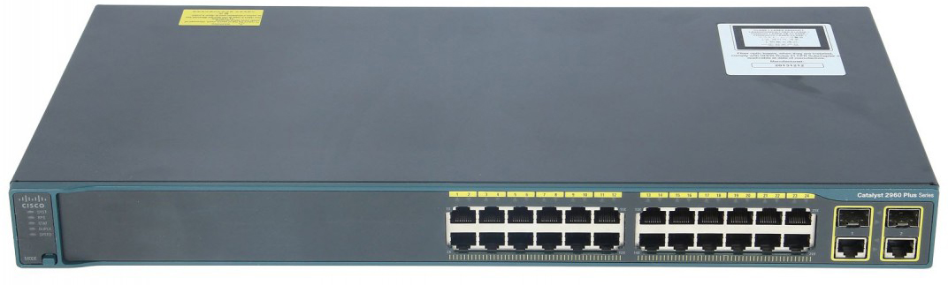 WS-C2960R+24PC-L Catalyst 2960plus 24 10/100 poe+2 t/sfp lan base, russia Cisco Santreyd 