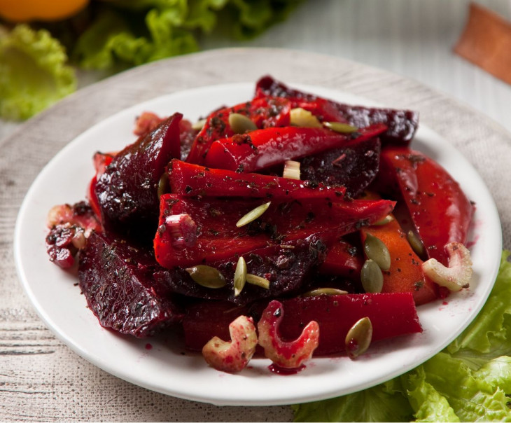 6895 Салат из пряно-печеных овощей Вкусляндия  - Вид №1