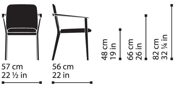 Very Wood Стул складной с подлокотниками Chelsea sun-id-1387002 - Вид №6