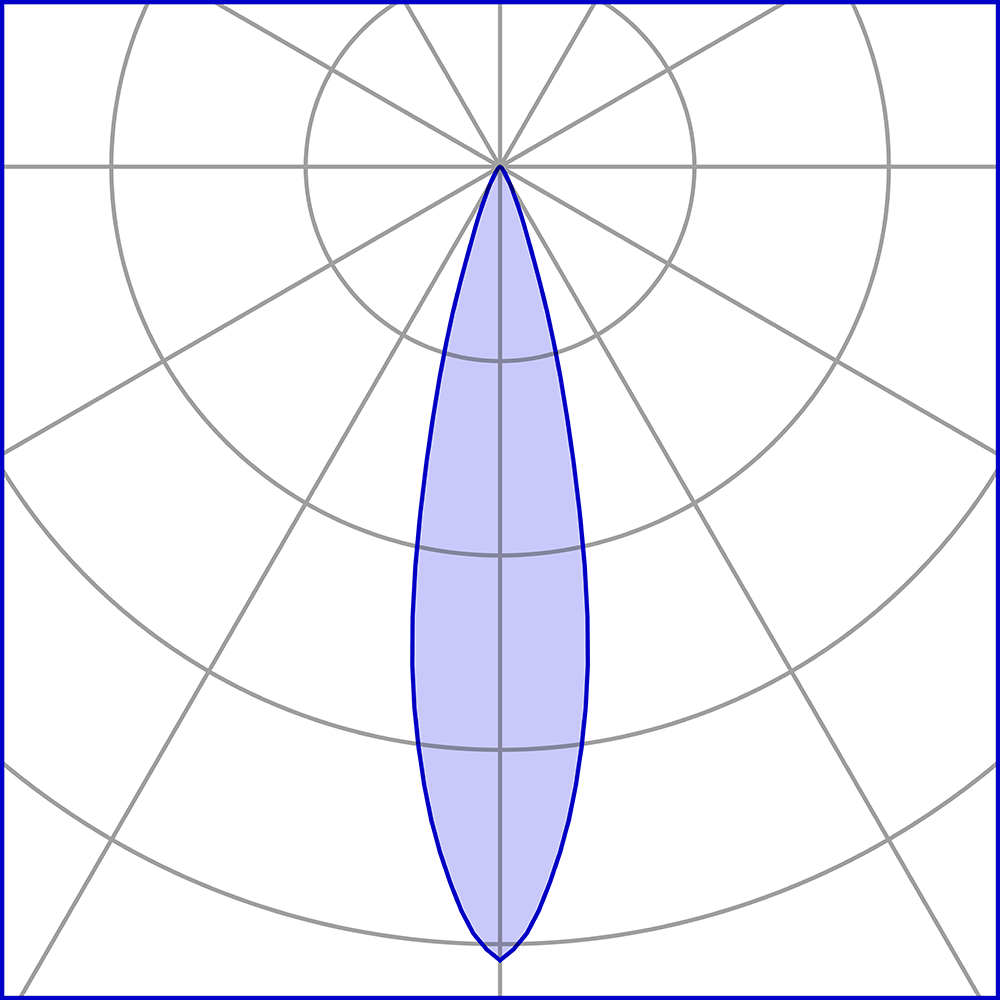8720613 Уличное освещение  Platek TARGET LARGE Su palo  TARGET LARGE On pole - 16 LED 3000K 24°  - Вид №3