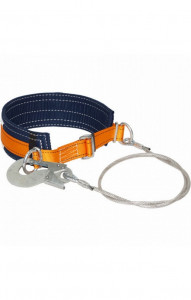 58832 Удерживающая система УС I Б безлямочная со стропом из металлического троса  Защита от падения  размер