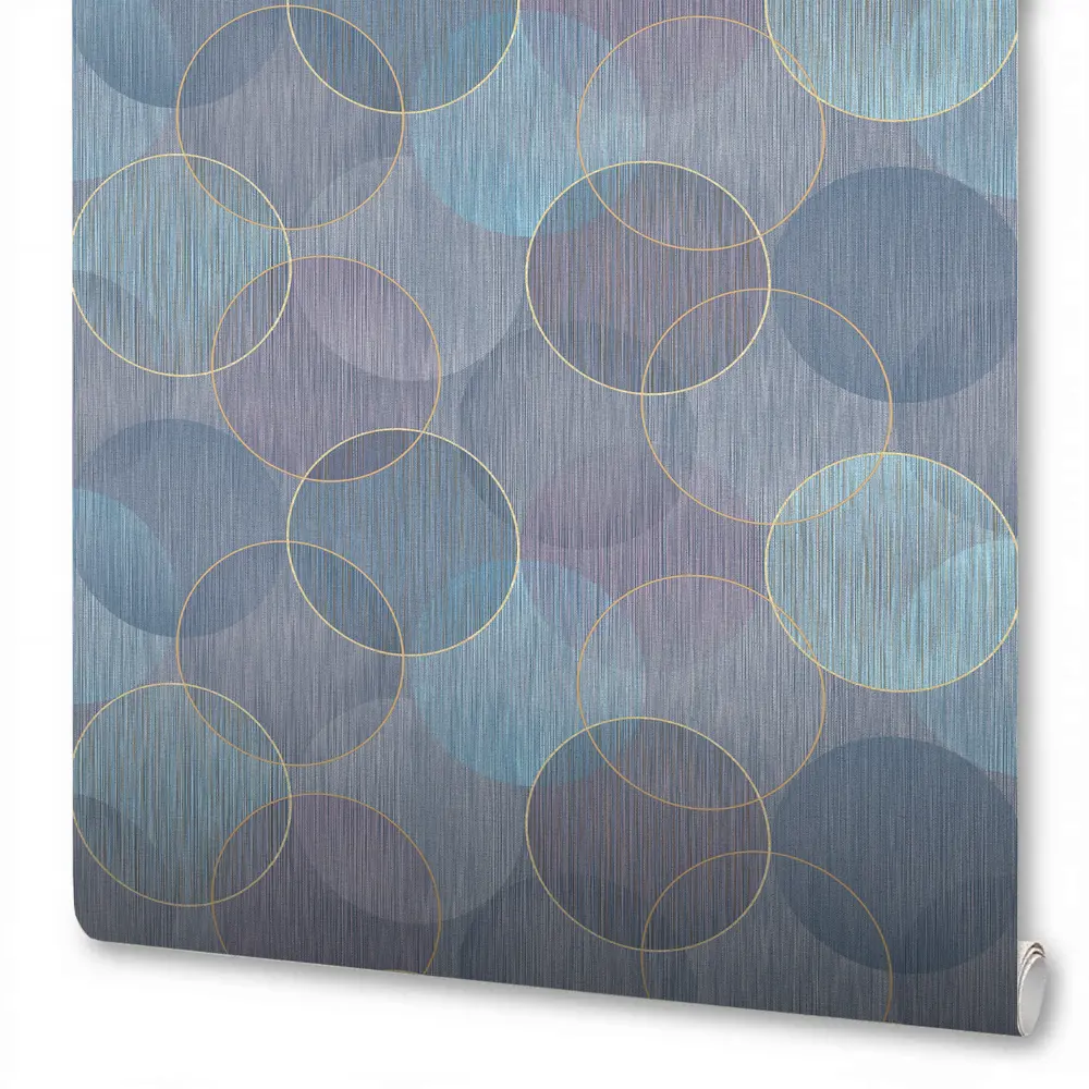 Обои флизелиновые WallSecret Jazz сиреневые 1.06 м 8644-19 STLM-2154173