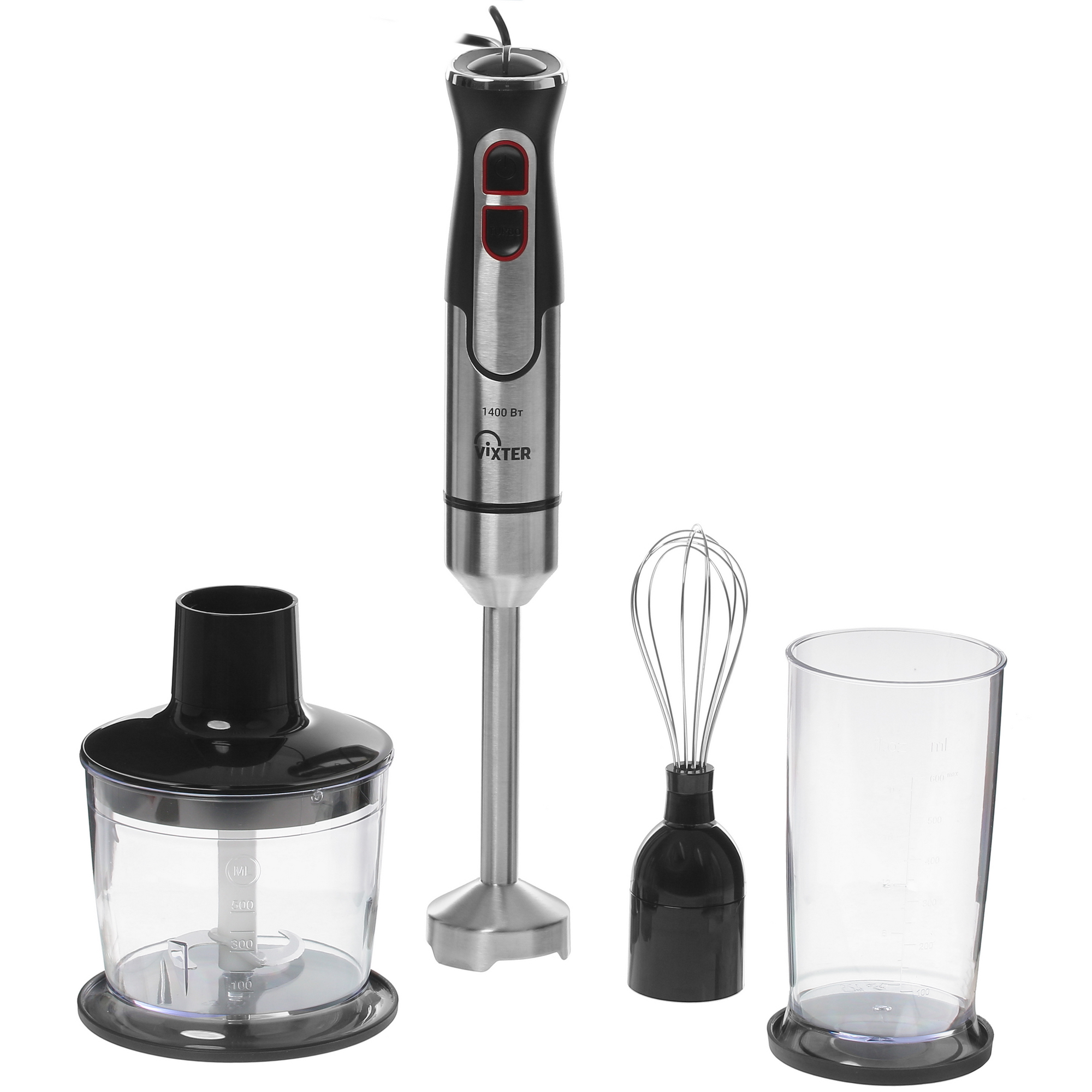 9952641 Блендер погружной VIXTER HBW-2275 серебристый STDN-0056126