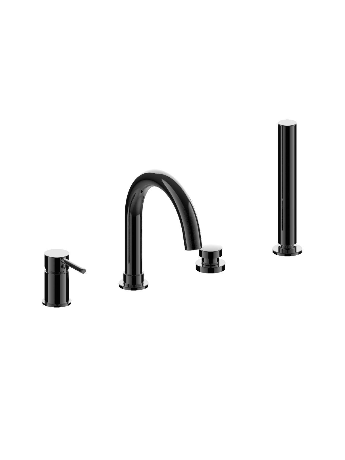 Встраиваемый смеситель для ванны с ручным душем Rubinetterie Frattini Pepe XL ARCH-00092637 - Вид №10