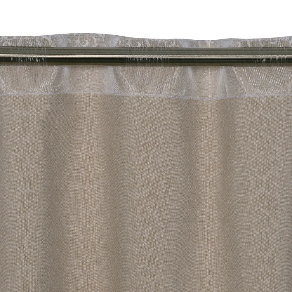Штора «Элегия» 140х180 см цвет бежевый GARDEN STLM-2020678 - Вид №4