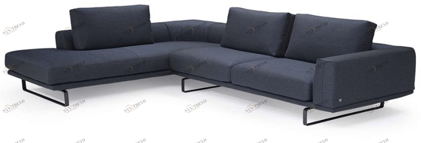 Natuzzi Диван из ткани с шезлонгом Tempo sun-id-1377434