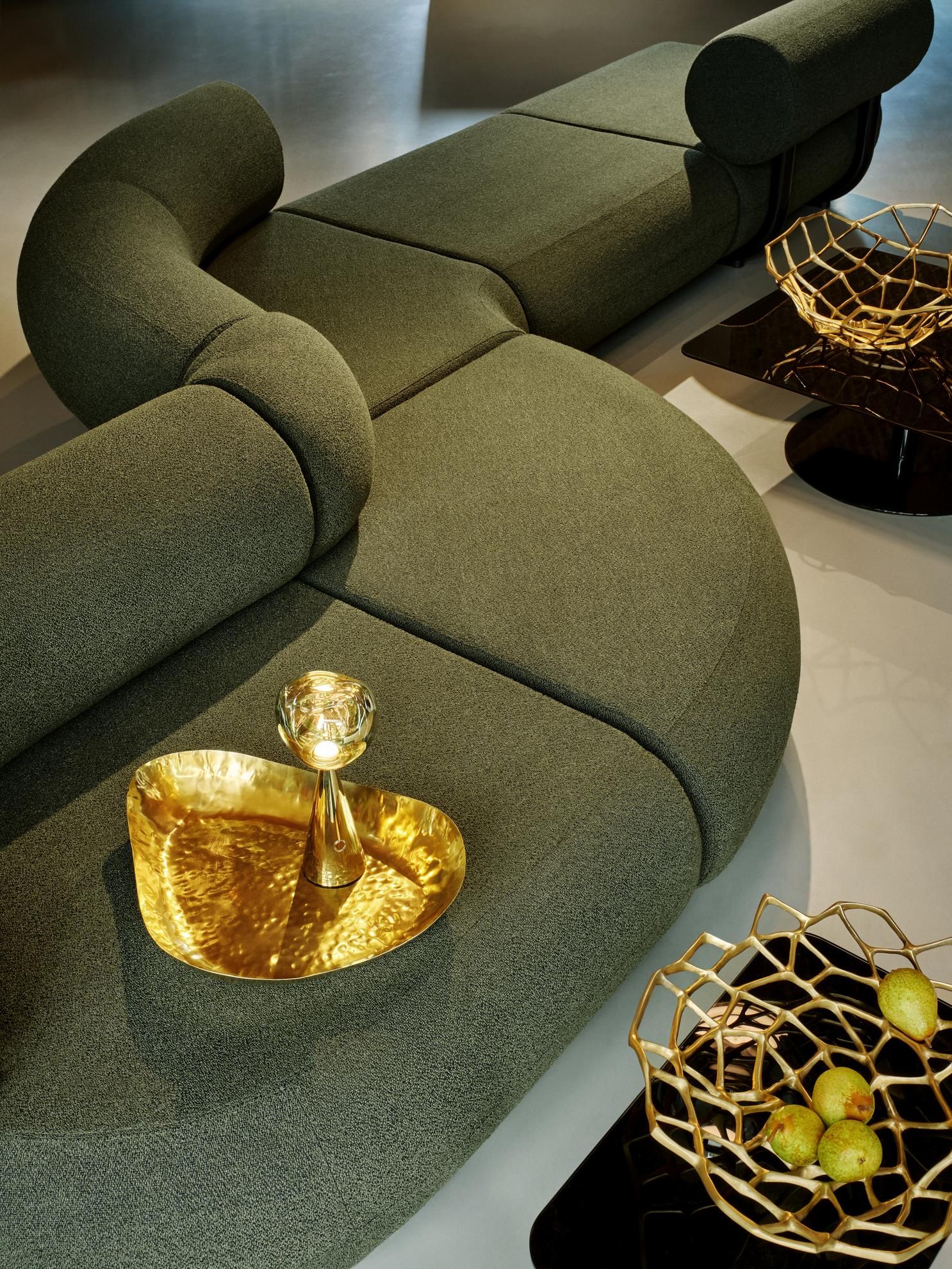 2-местный модульный тканевый диван Tom Dixon Fat ARCH-00107946 - Вид №7