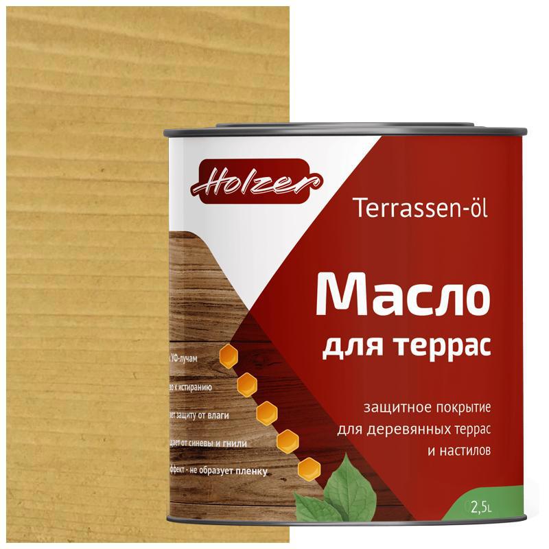 90407813 Масло для террас Mterras25Romashka цвет груша 2.5 л STLM-0218213 HOLZER