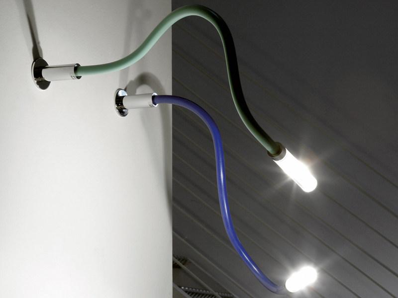 Fabbian Настенный светильник из силикона с гибким кронштейном Snake sun-id-1477489 - Вид №1