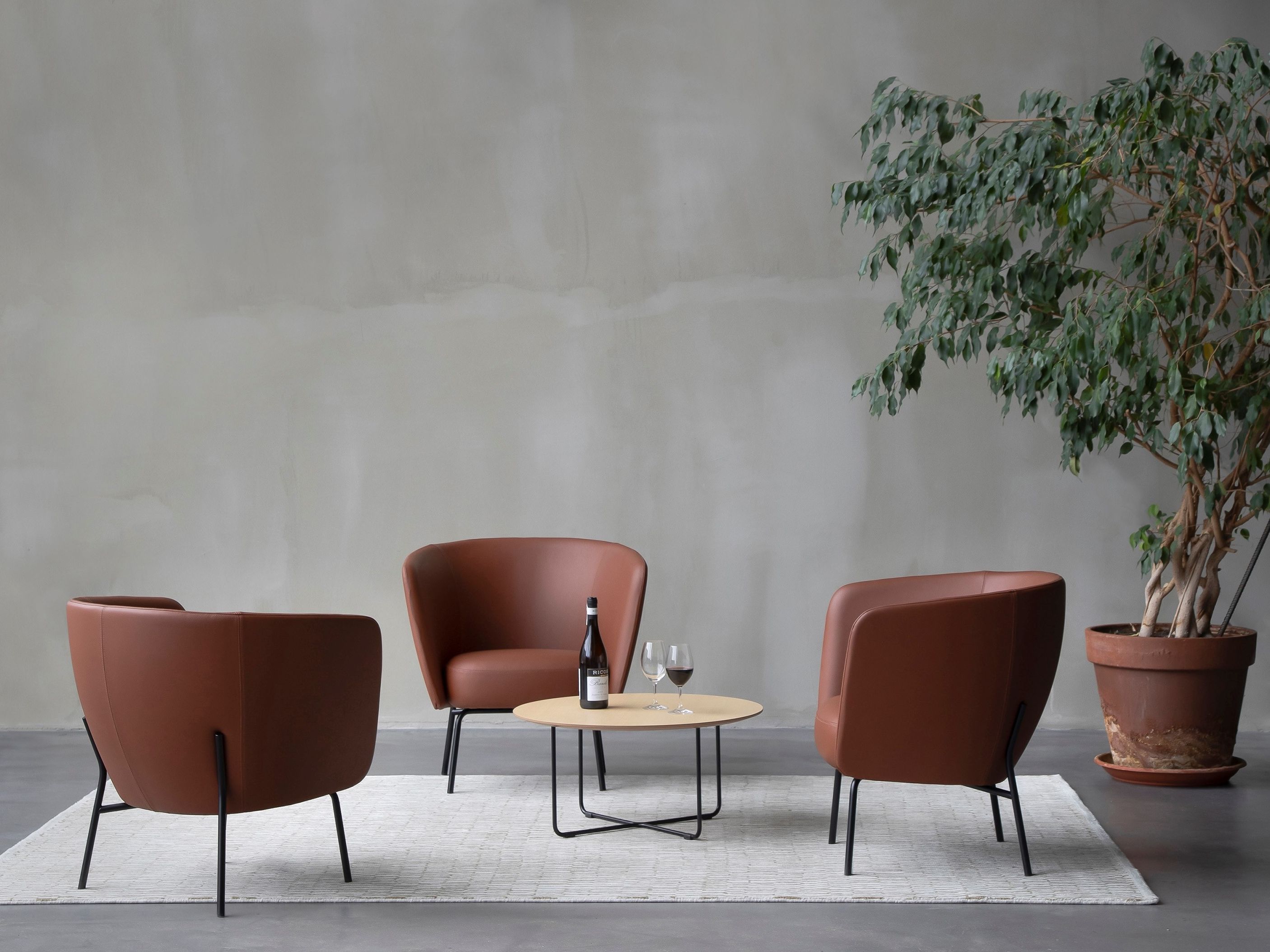 Тканевое кресло с подлокотниками Inno Aura ARCH-00039952 - Вид №7