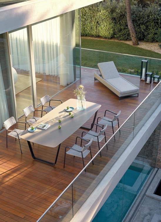 MNST390 Обеденный стол pwi lava f10 264см x 113,5см Manutti Air - Вид №3