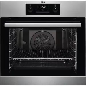 9119370 Электрический духовой шкаф AEG BEB331010M серебристый