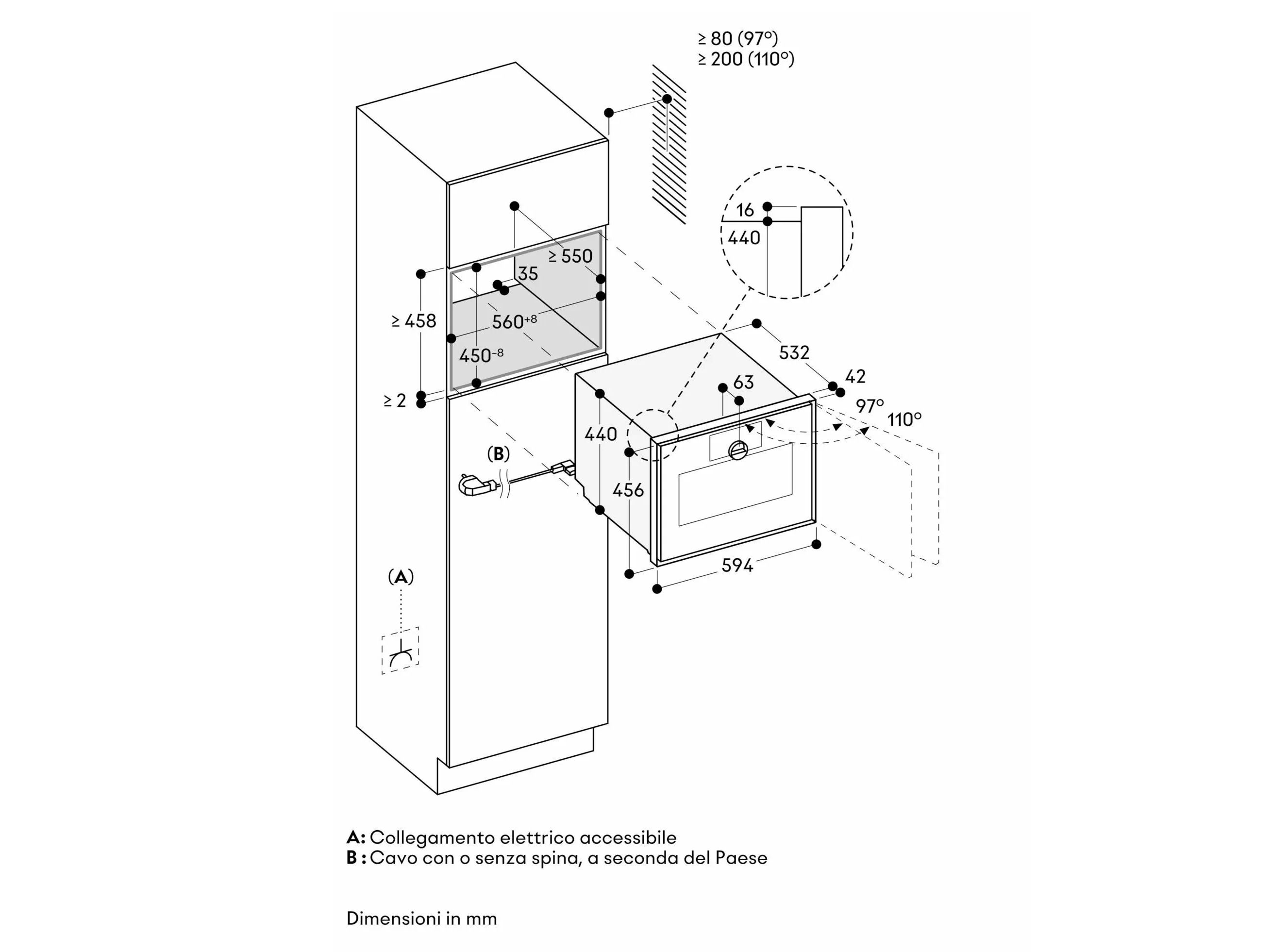 Встраиваемая Паровая печь из нержавеющей стали с грилем GAGGENAU Expressive ARCH-00077185 - Вид №6