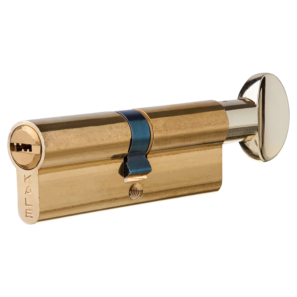 Цилиндр Kale 164BM-90-C-BP, 40х40 мм, ключ/вертушка, цвет золото 82394799 STLM-2142025 