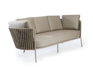 4-местный тканевый садовый диван