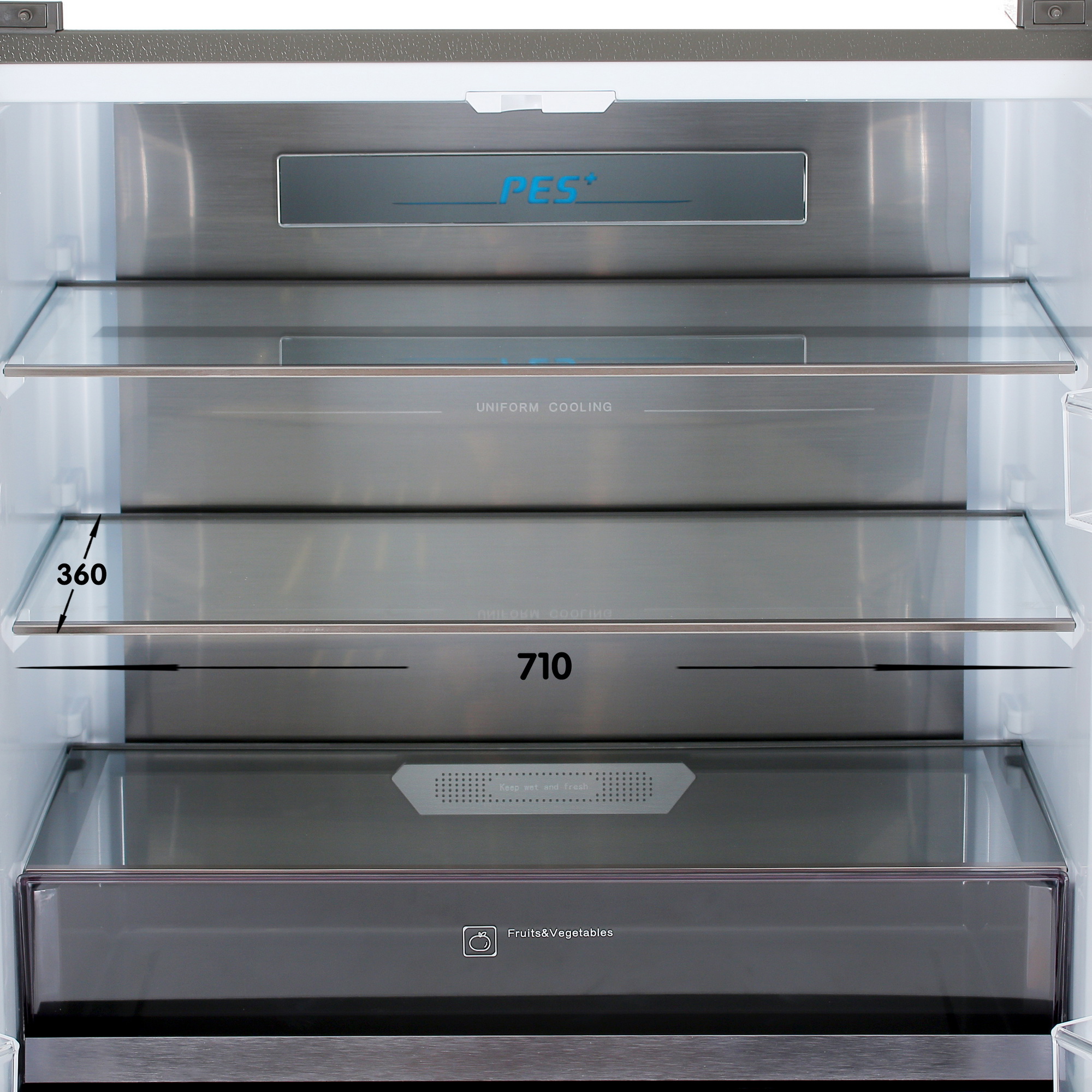 5099641 Холодильник многодверный   DEXP MCr4-51AKA серый STDN-0128491 - Вид №8