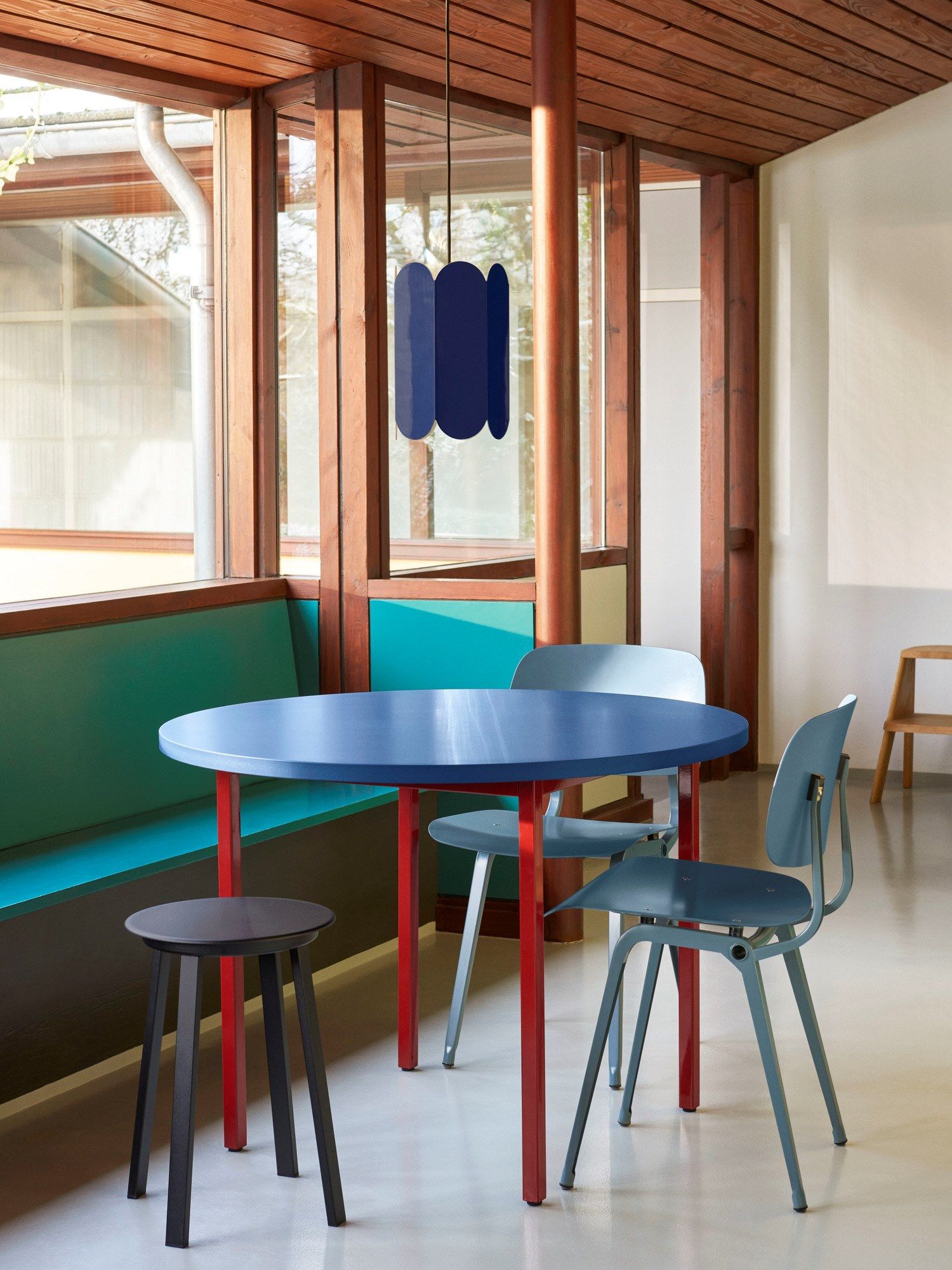 Круглый стол из МДФ Hay TWO COLOR ARCH-00018182 - Вид №1