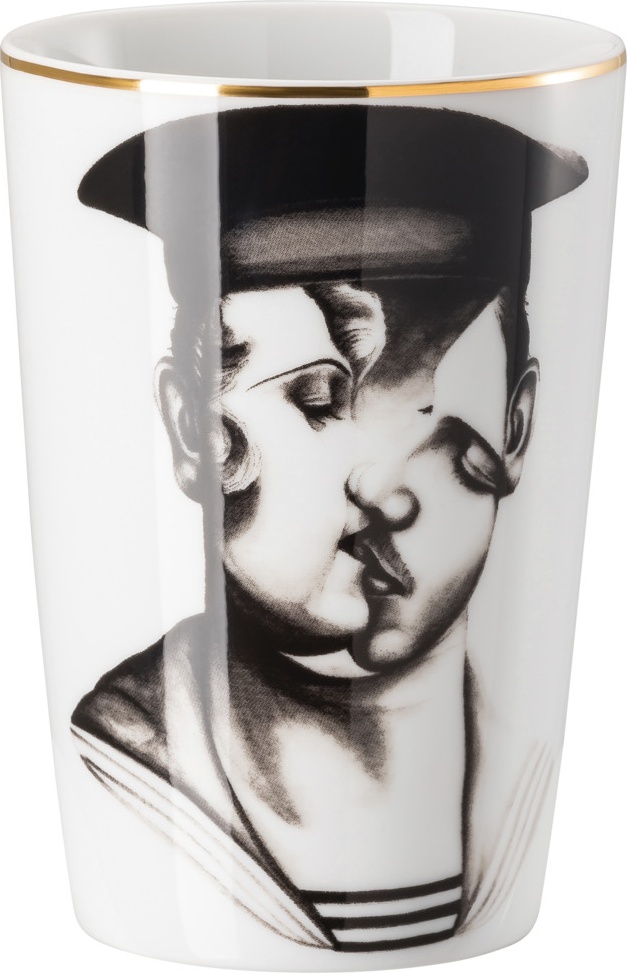 10640517 Rosenthal Термокружка с крышкой Rosenthal Чилла Мареа 390мл, фарфор Фарфор 