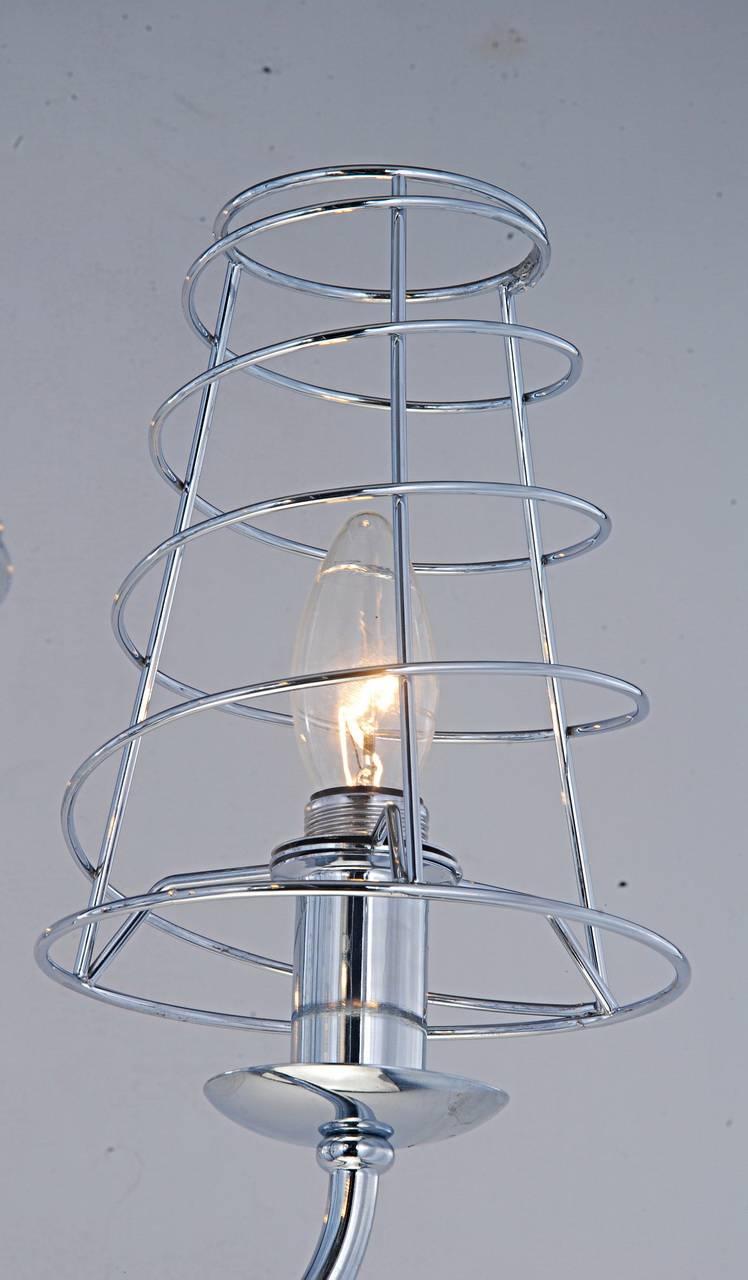 Бра Arte Lamp Cage A4320AP-1CC ARTE LAMP СВЕЧА 078343 Хром  - Вид №3