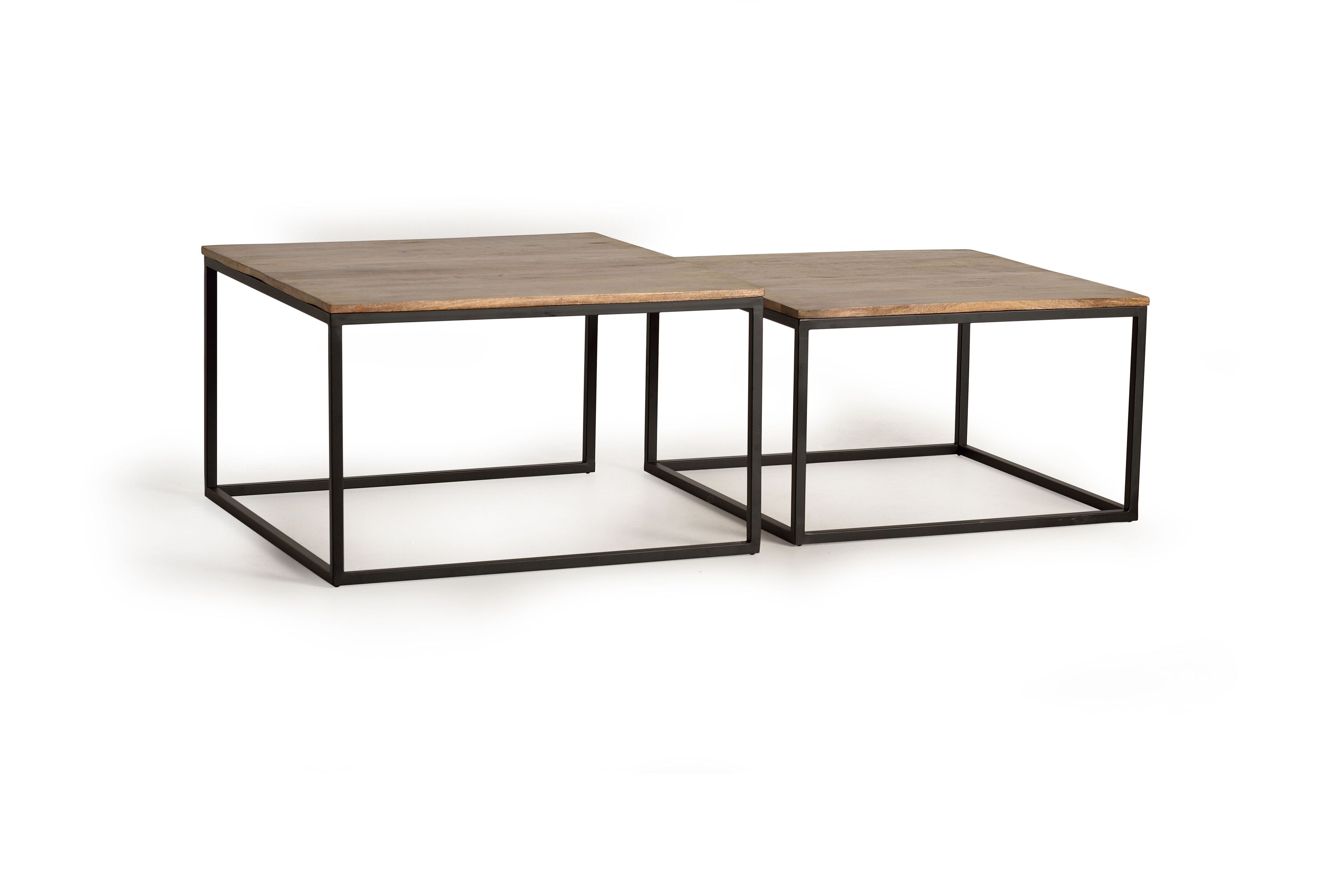 Деревянный штабелируемый квадратный журнальный столик Giner y Colomer 1157 ARCH-00075395 - Вид №1