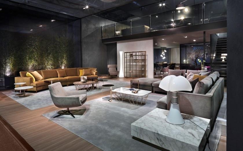 Marelli Изогнутый бархатный диван Loft sun-id-1418248 - Вид №6