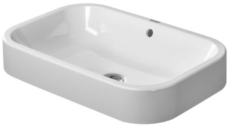 2314600000 Накладная раковина на столешницу  овальная Duravit Happy D.2 - Вид №1