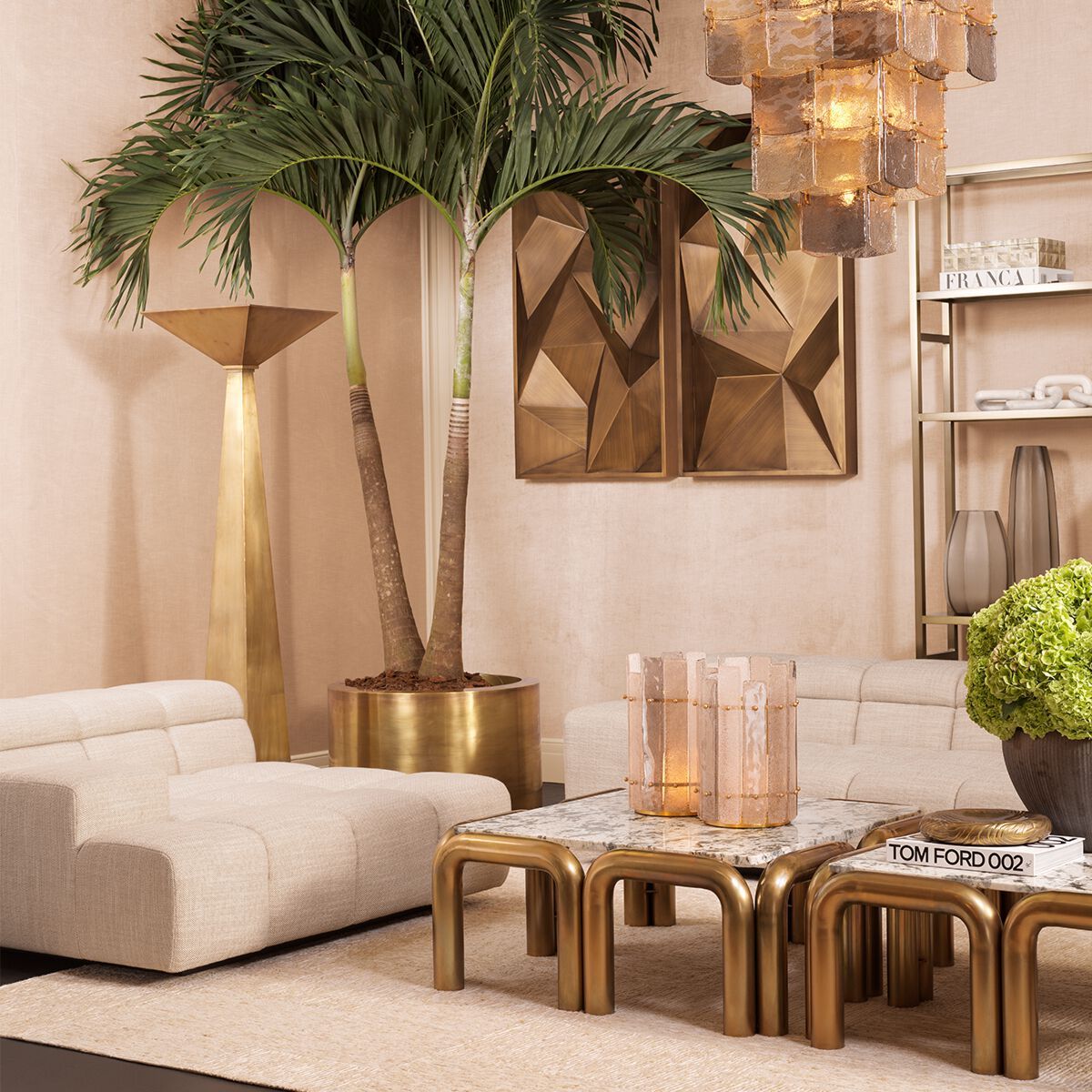 Латунь торшер Eichholtz Augustus ARCH-00100906 - Вид №5