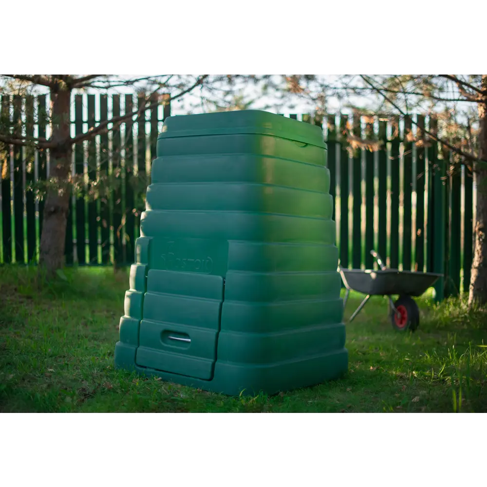 Компостер «Росток» 600 л, цвет зелёный Santreyd STLM-2134062 - Вид №6