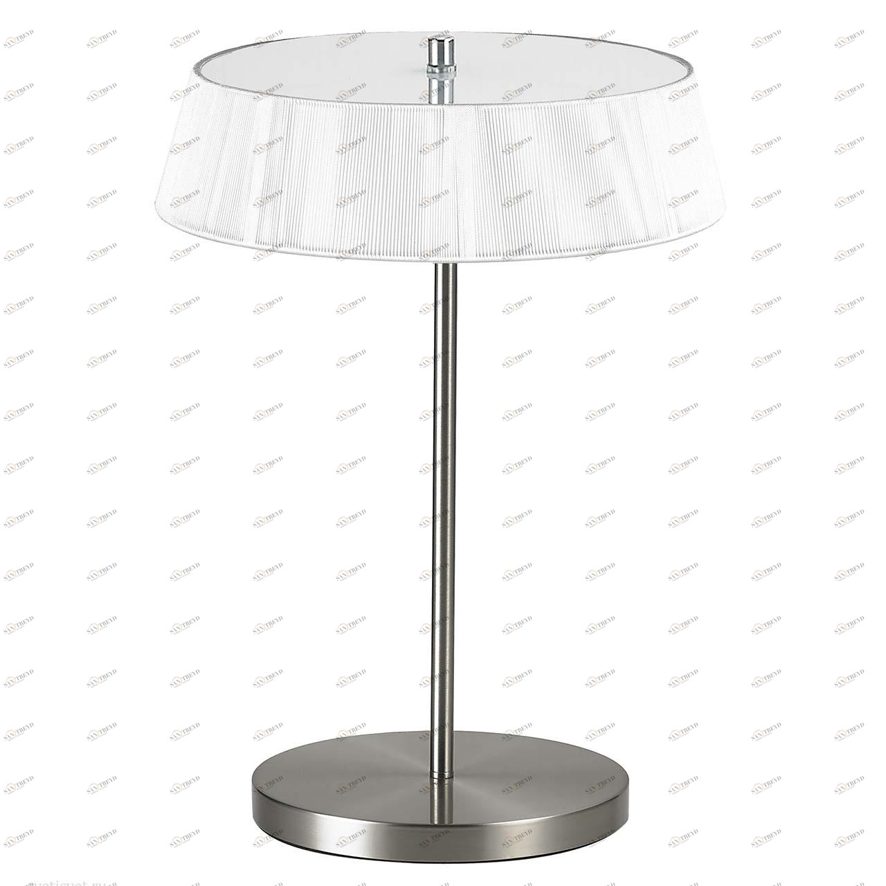 Настольная лампа дизайнерская Blaise T111012/3white DONOLUX КЛАССИЧЕСКИЕ 080466 Белый;серебро 