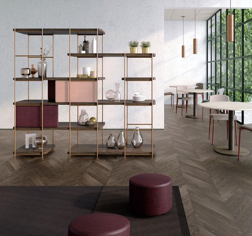 Momocca Книжный шкаф-разделитель двусторонний Julia Je11 - Вид №3