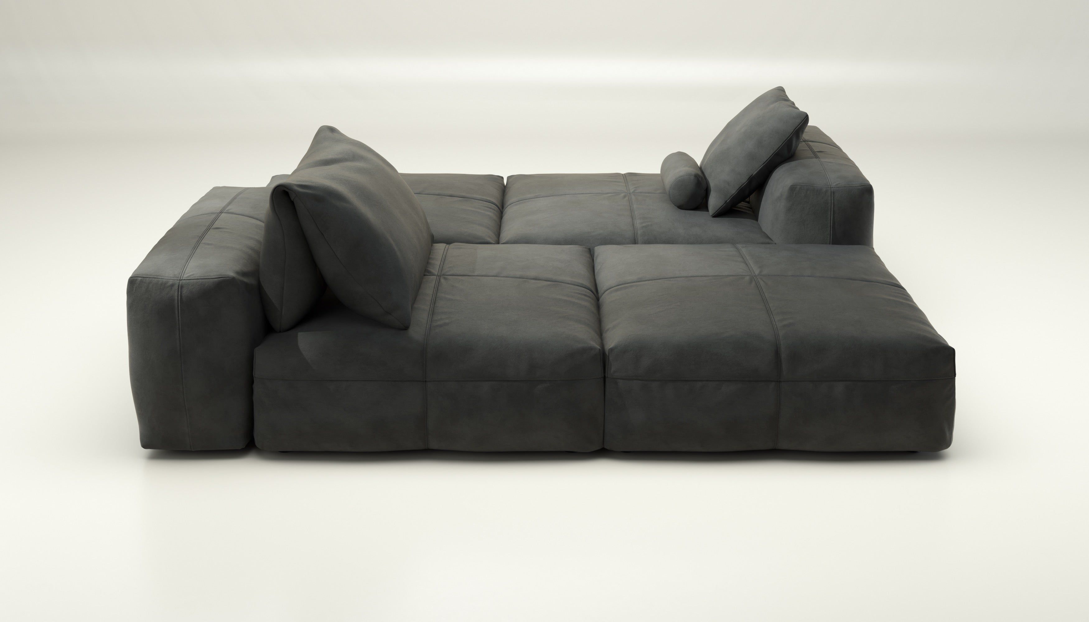 Кожаный модульный диван vetsak Leather ARCH-00066627 - Вид №2