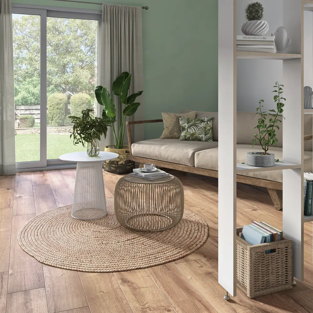 Круглый джутовый ковер INSPIRE Nils натурального цвета диаметр 100 см 82063309 STLM-1049535 - Вид №13