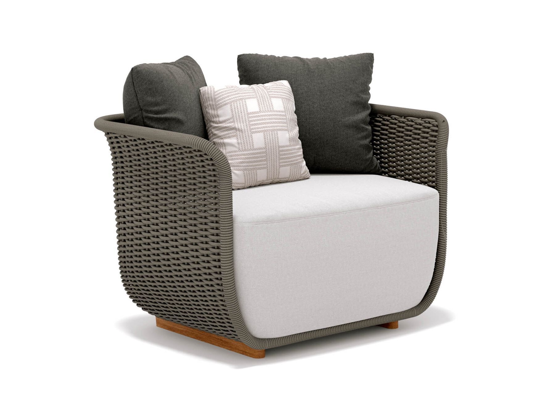 Веревочное садовое кресло с подлокотниками Atmosphera ARCH-00096346 - Вид №10