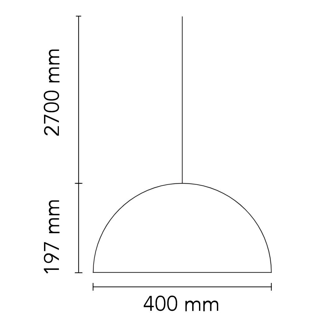 Гипсовый подвесной светильник In Stock Flos ARCH-00141848 - Вид №2