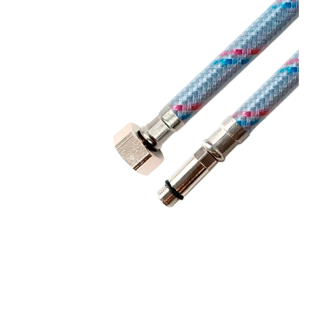 Гибкая подводка для смесителя Vaxt 1/2"xM10-30 гайка-штуцер 120 см STLM-2185135