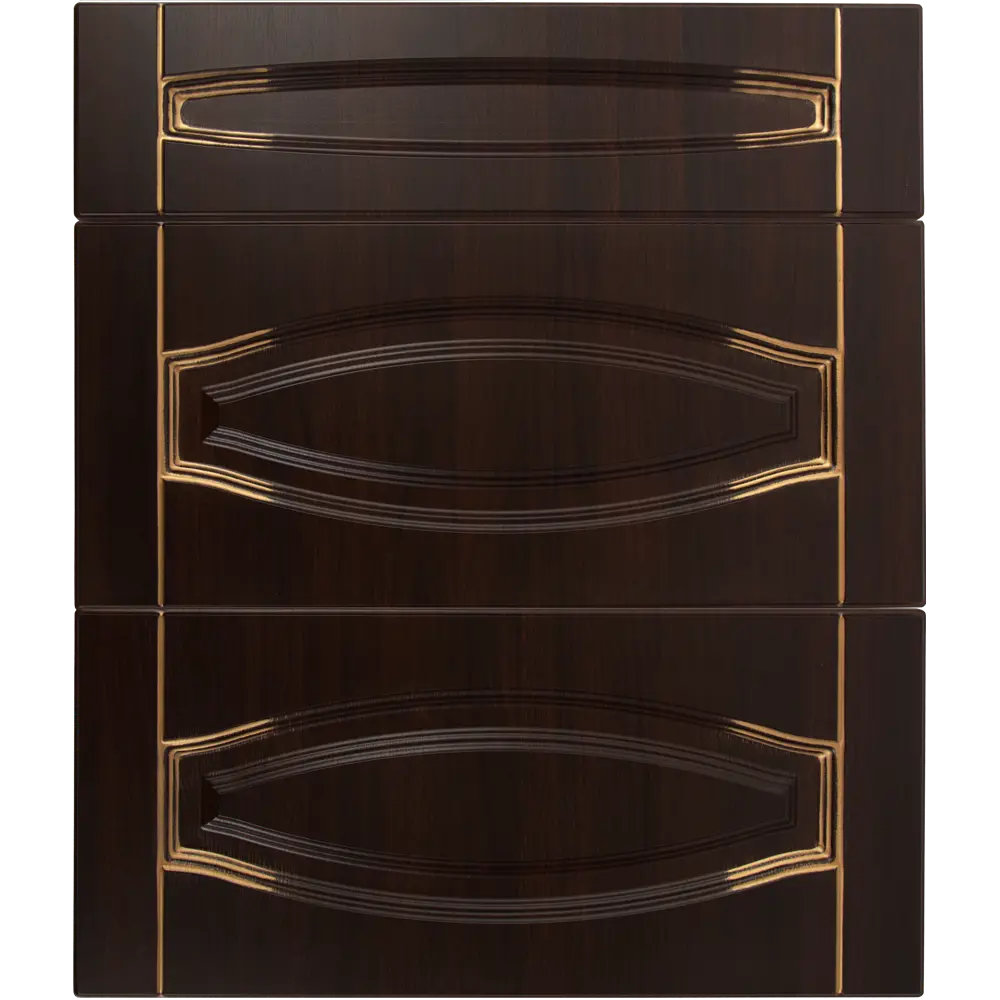 Дверь для кухонного шкафа «Византия», 60х70 см, цвет тёмно-коричневый DELINIA STLM-2099848