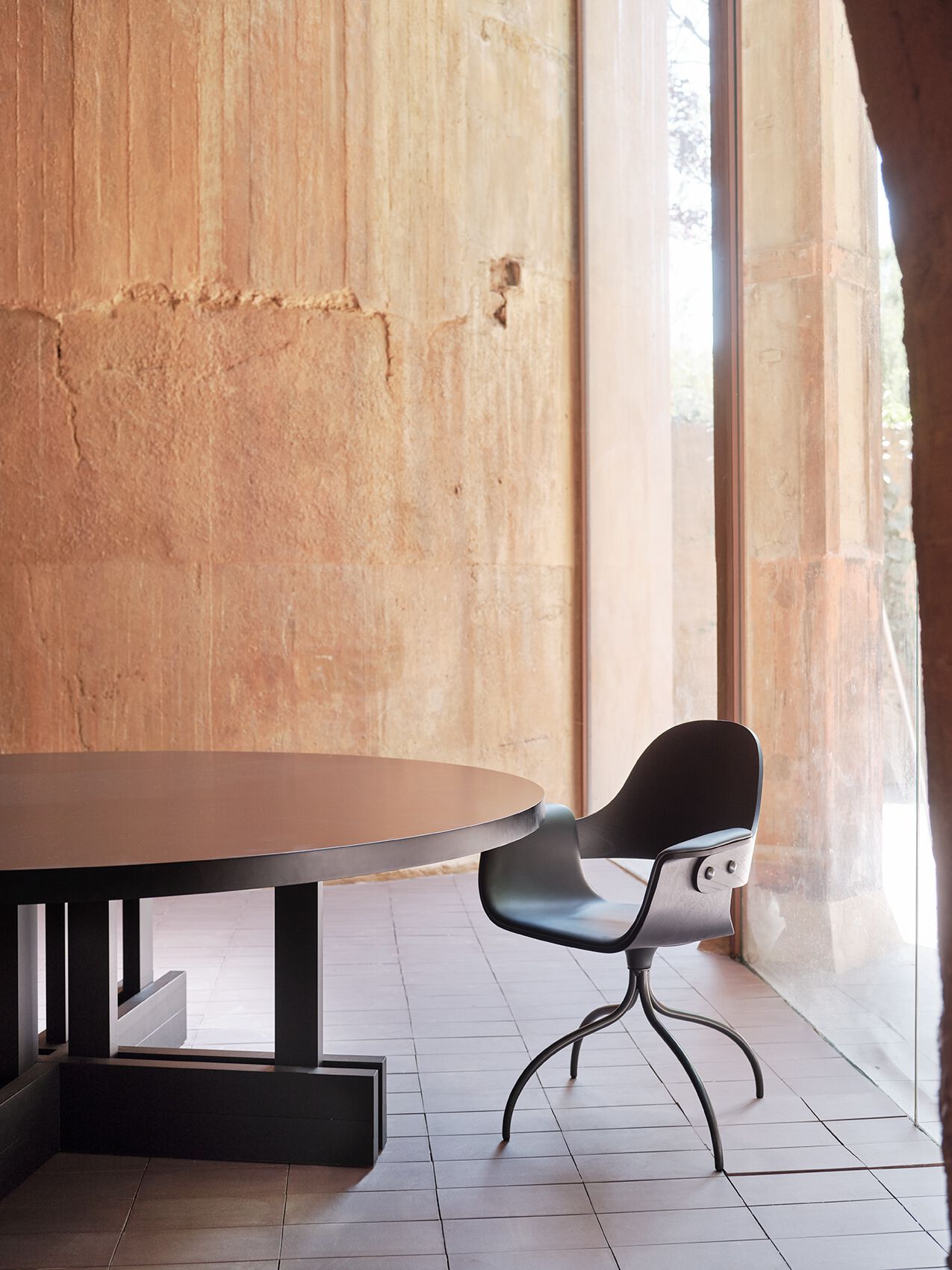 Поворотный стул с мягким сиденьем BD Barcelona Showtime ARCH-00006466 - Вид №4