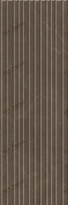 Низида коричневый структура обрезной 12096R 25х75 Kerama Marazzi 