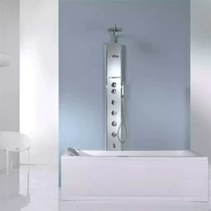Душевая колонна CASCATA 2 Novellini CASCATA с изливом для ванны белая