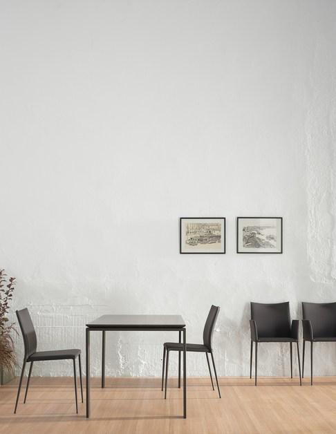 ONDARRETA Мягкое кожаное кресло с подлокотниками Moka sun-id-1471779 - Вид №4