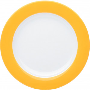 576400A72767C Пронто колоре бранч плоская пластина 23 см оранжевый желтый Kahla-porzellan