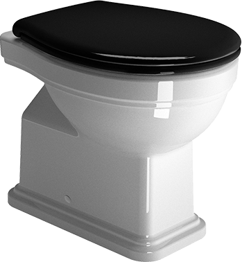 871111 Приставной унитаз напольный Белый GSI ceramica Classic Италия - Вид №1