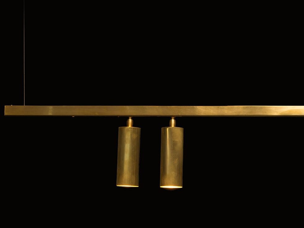 Латунный светодиодный подвесной светильник 247LAB RB ARCH-00076415 - Вид №1