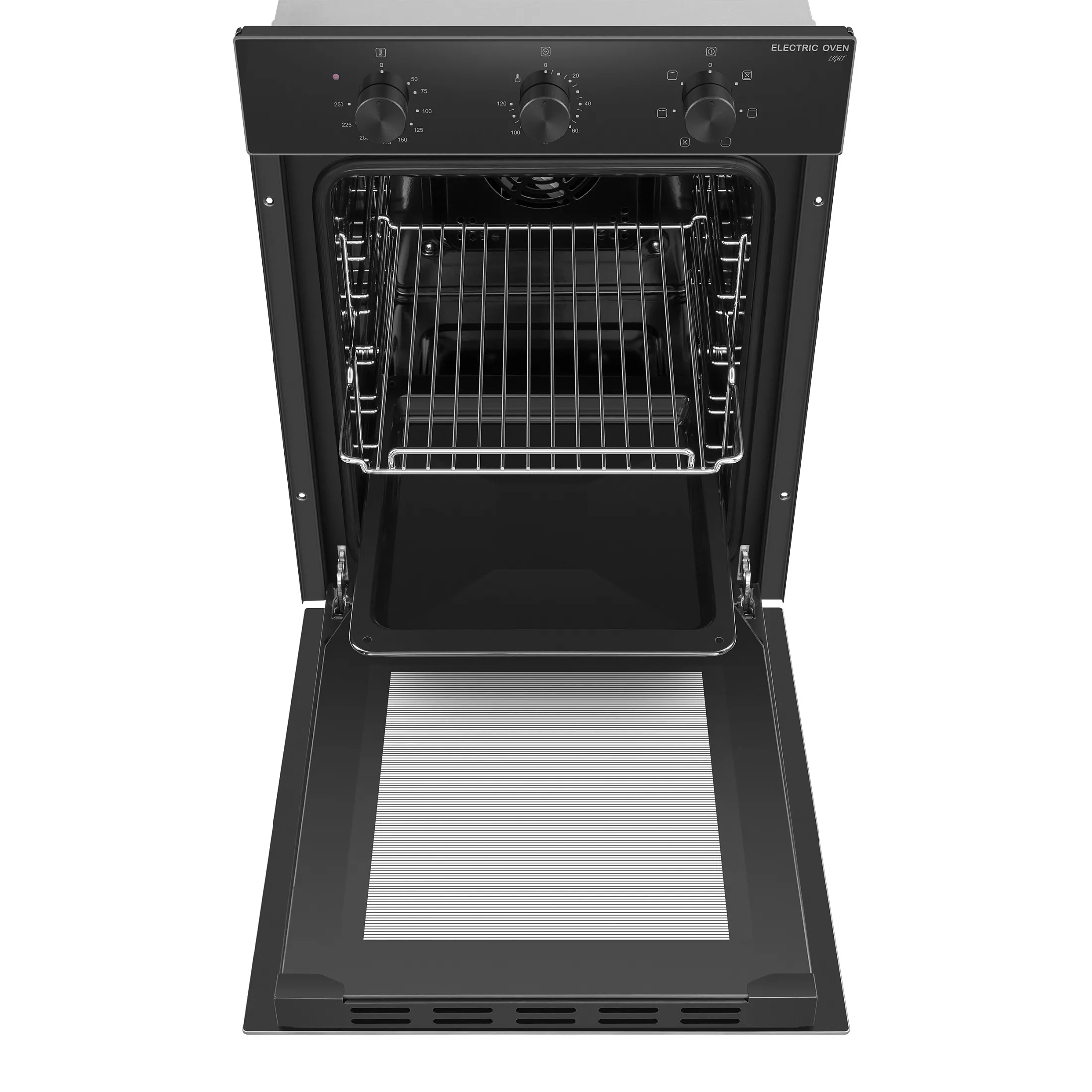 9168810 Электрический духовой шкаф Meferi MEO456BK LIGHT черный STDN-0052818 - Вид №3