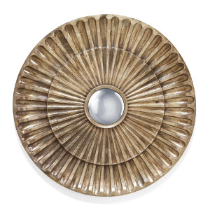 600552-01 ABHIKA TEMP MIRROR SUN D140 GOLD