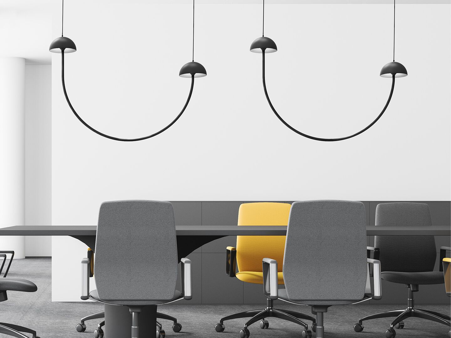 Металлический светодиодный подвесной светильник luxcambra шампиньоны ARCH-00108895 - Вид №2