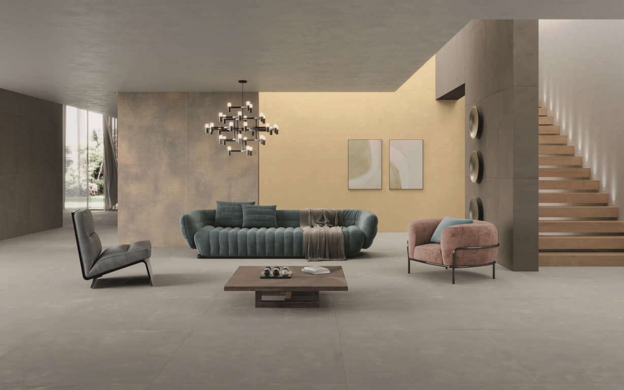 Пол / керамогранит с эффектом смолы Ceramiche Caesar Join ARCH-00012738 - Вид №2