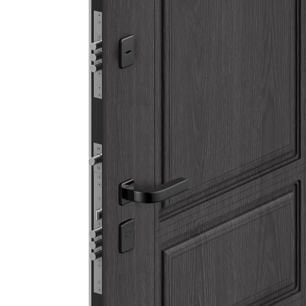 Дверь входная металлическая Квадро 88x205 см правая малибу DOORHAN STLM-2072847 - Вид №2