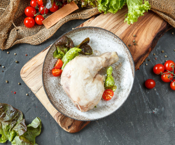 6456 Су-вид из курицы конфи (ножка) Вкусляндия  - Вид №1