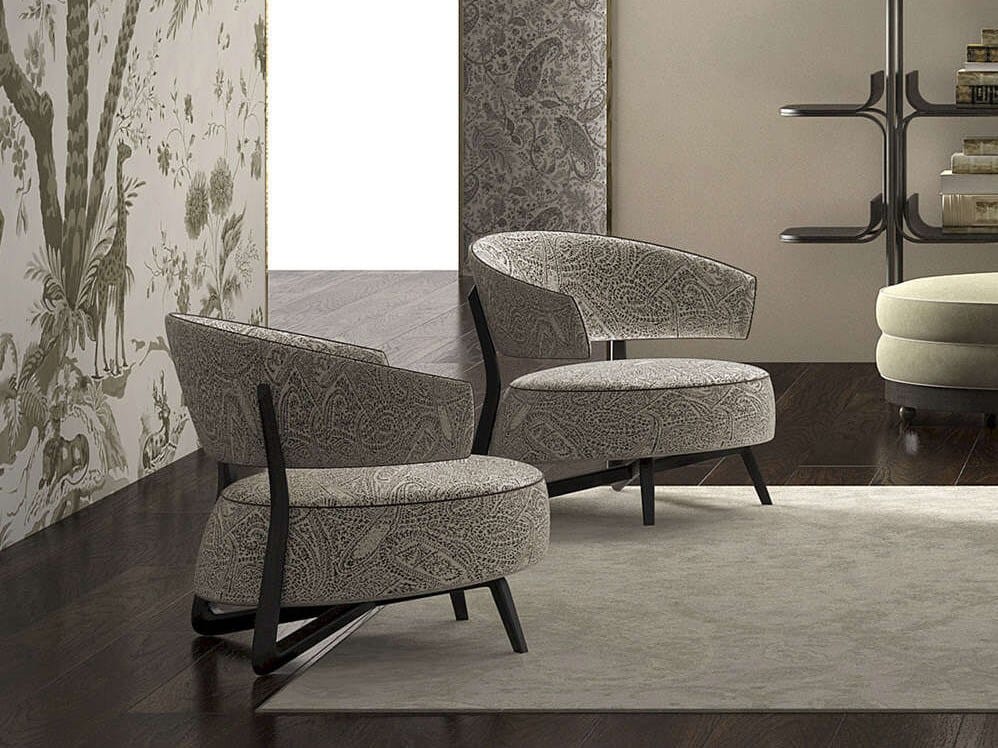 Тканевое кресло ETRO Home Interiors DIANA ARCH-00039503 - Вид №4